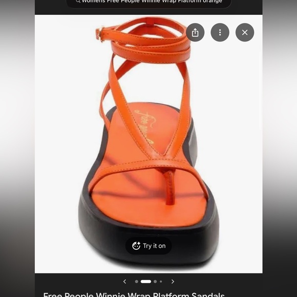 Women’s Free People Winnie Wrap Flatform - Picture 3 of 7